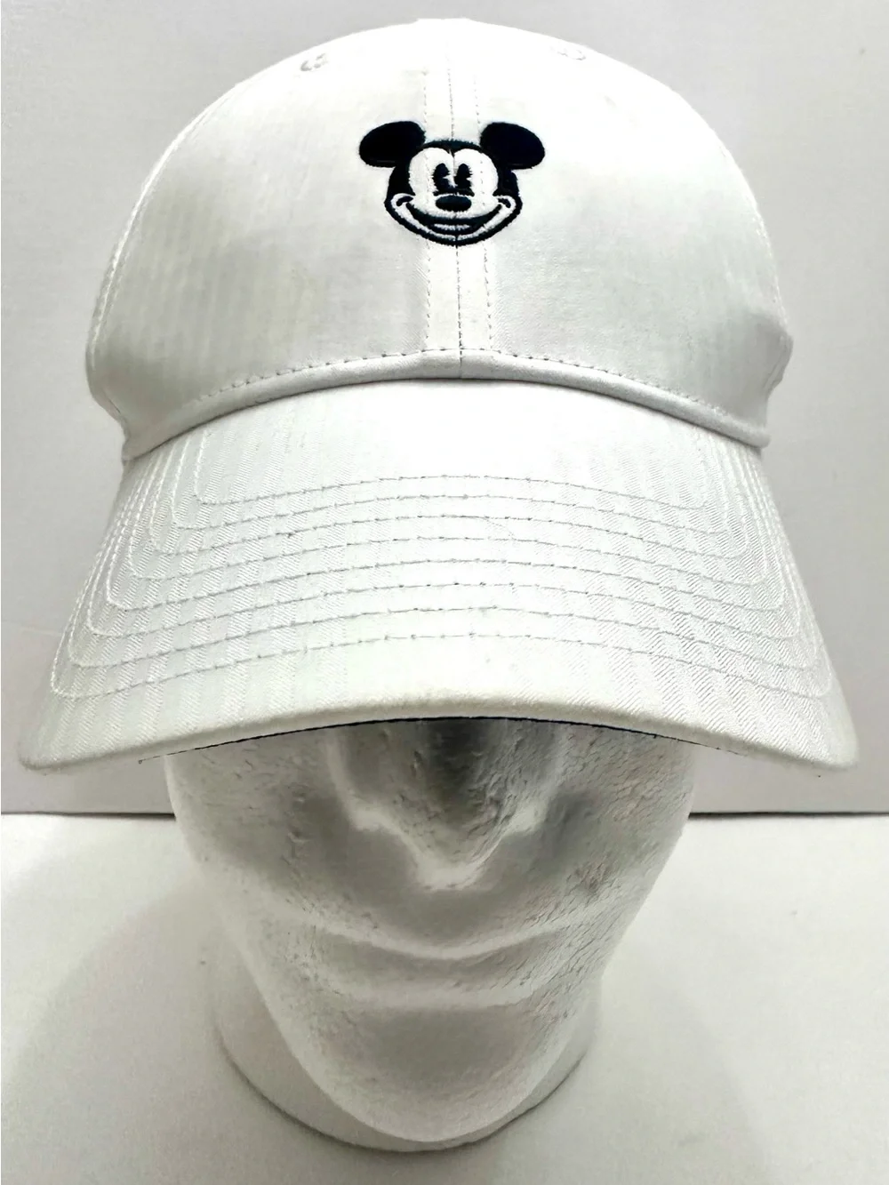 Nike White Baseball Cap with Black Embroidered Character